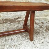Massive chene bench