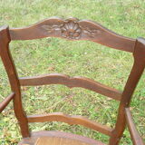 Pair of provencal paillés chairs