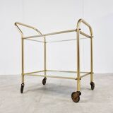 Brass drinks  trolley, 1960s