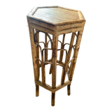 Vintage rattan saddle