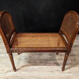 Louis XVI Caned Piano Bench