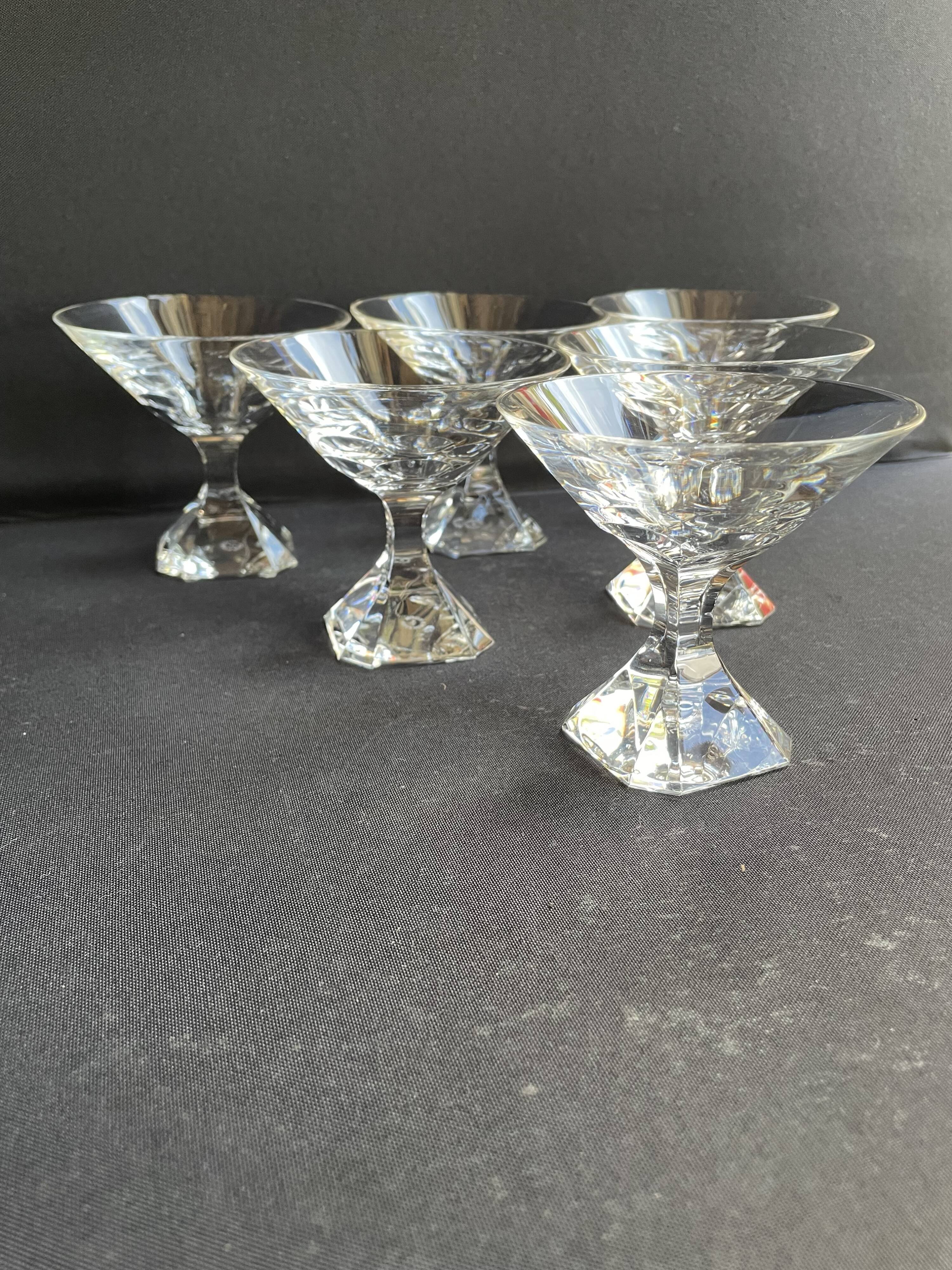 6 Crystal Champagne Coupes – Villeroy & Boch