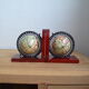 Globe bookends