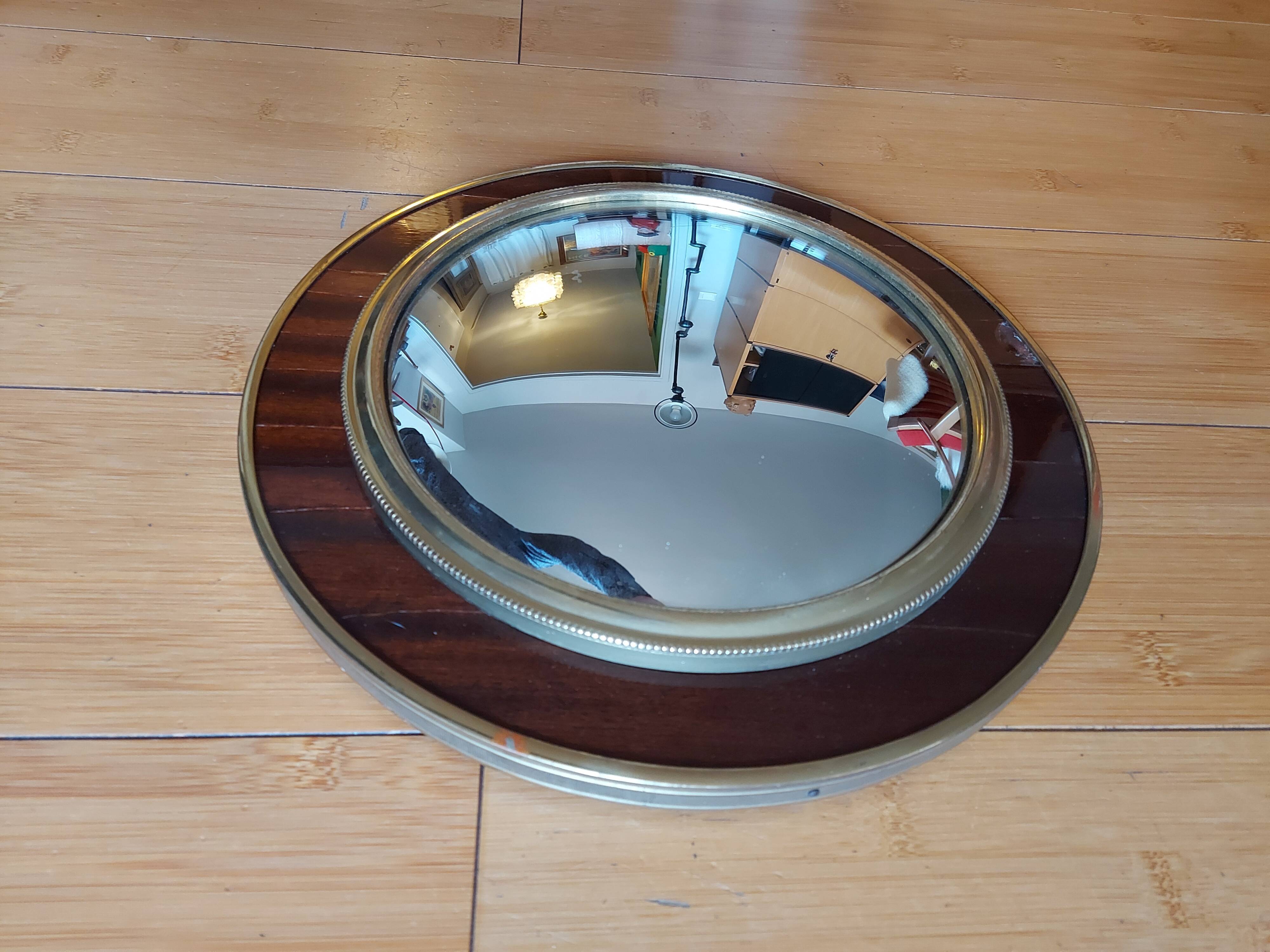 Vintage witch mirror 33cm