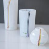 Glass vases by Vallien for Kosta Boda, set of 3