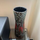 Vintage West Germany Fat Lava Vase