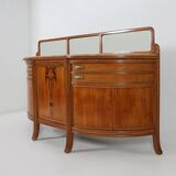 Exceptional hemisphere Art Nouveau Sideboard by Maurice Dufrene, France 1911