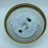 Lucien Gau's old crystal gold ceiling light