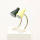 Set of 2 mid century desk lamps with metal shade, 1950