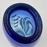 Vase bleu de Murano