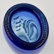 Murano blue vase