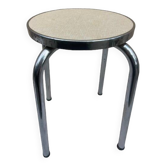 Formica and metal stool