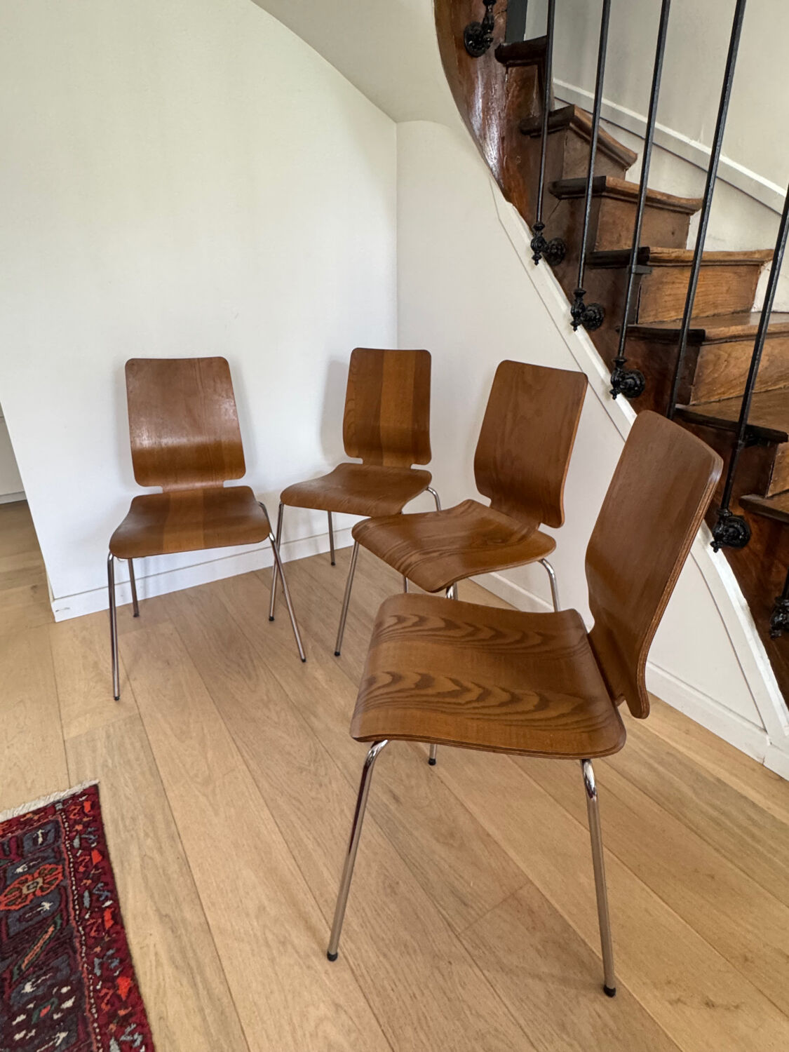 4 Gilbert chairs IKEA 90s