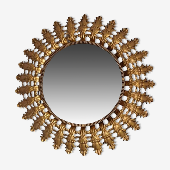 Metal sun mirror