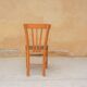 Wooden and rattan countryside canne chair