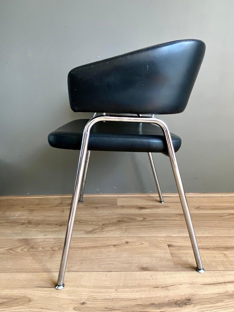 Black AP Originals Armchair, by Hein Salomonson and Theo Tempelman, 1960