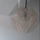 Vintage Sompex pendant lamp in Plexiglas and nylon yarn made by Paul Secon