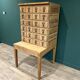 Shannon square table and 24-compartment business unit set