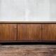 Enfilade vintage hifi tv stand compass feet