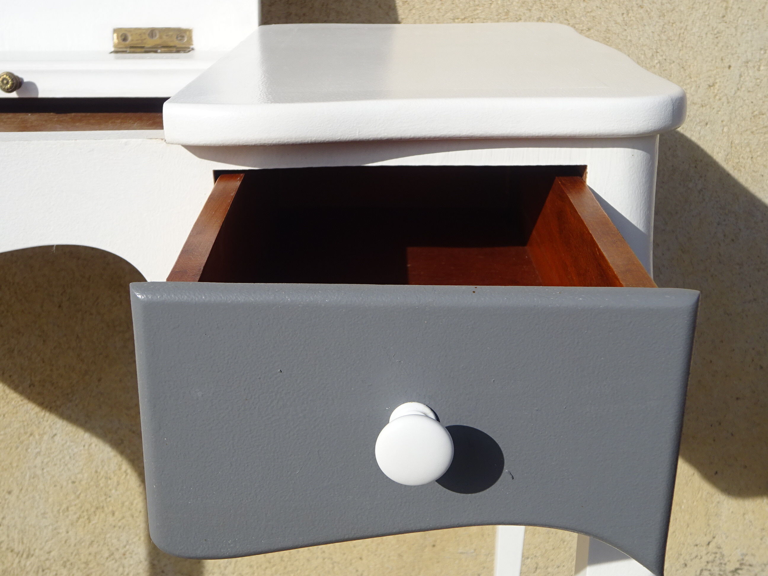 Small wooden dressing table