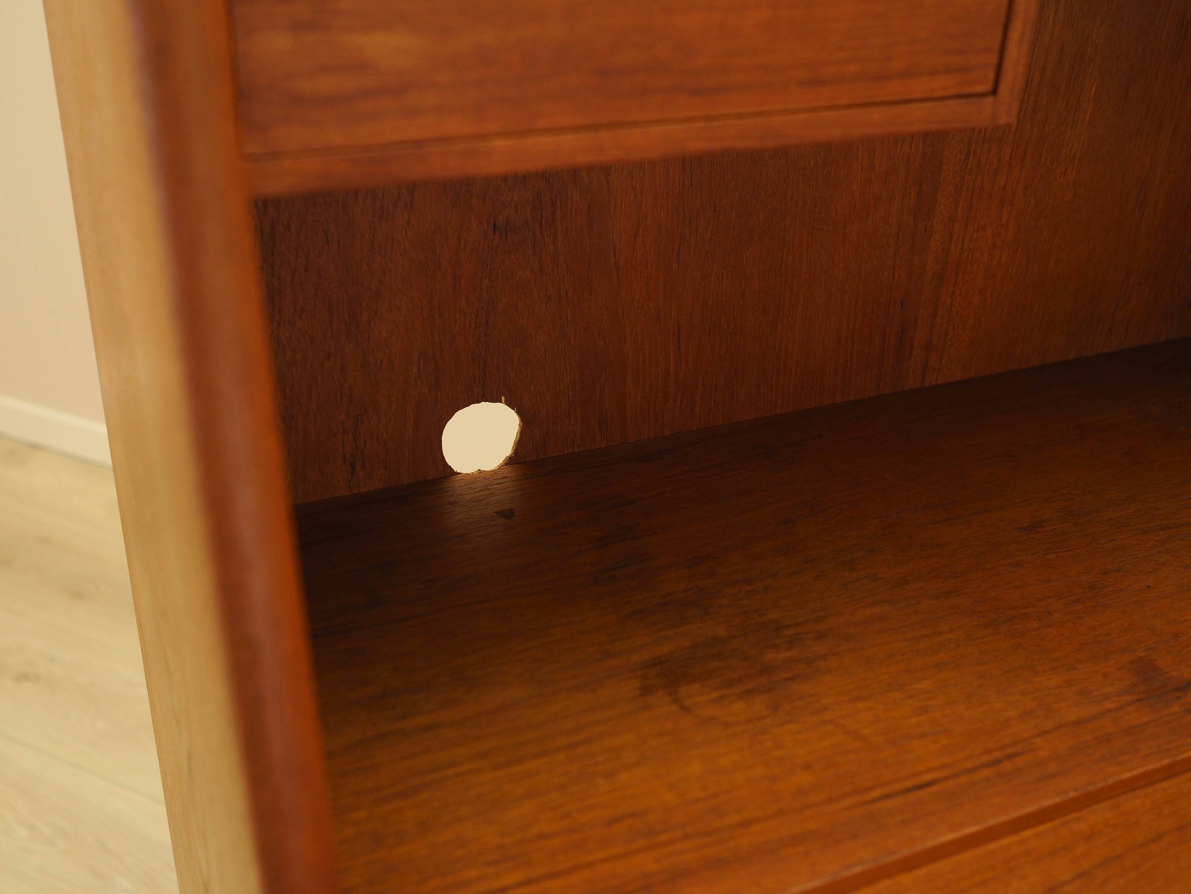 Teak secretary, Danish design, 1960s, Arne Wahl Iversen, Vinde Møbelfabrik