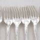 12 dessert spoons, 24 pieces, Louis XV style, 18.5 cm silver-plated metal.