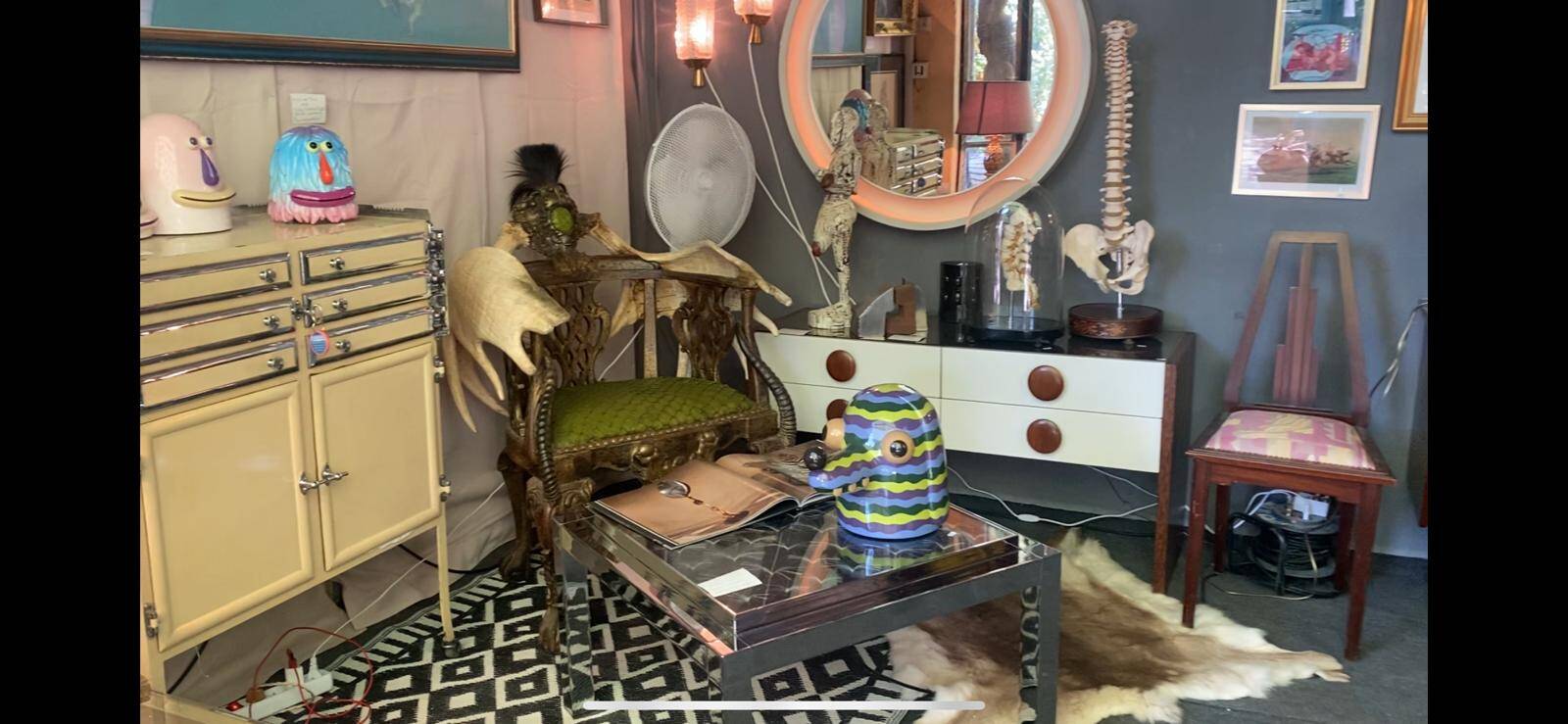 commode / coiffeuse année 80