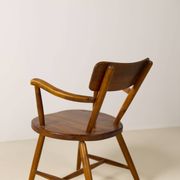 Fauteuil de salon de cabine suédois, années 1950