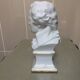 Bust Mozart biscuit porcelain from Limoges