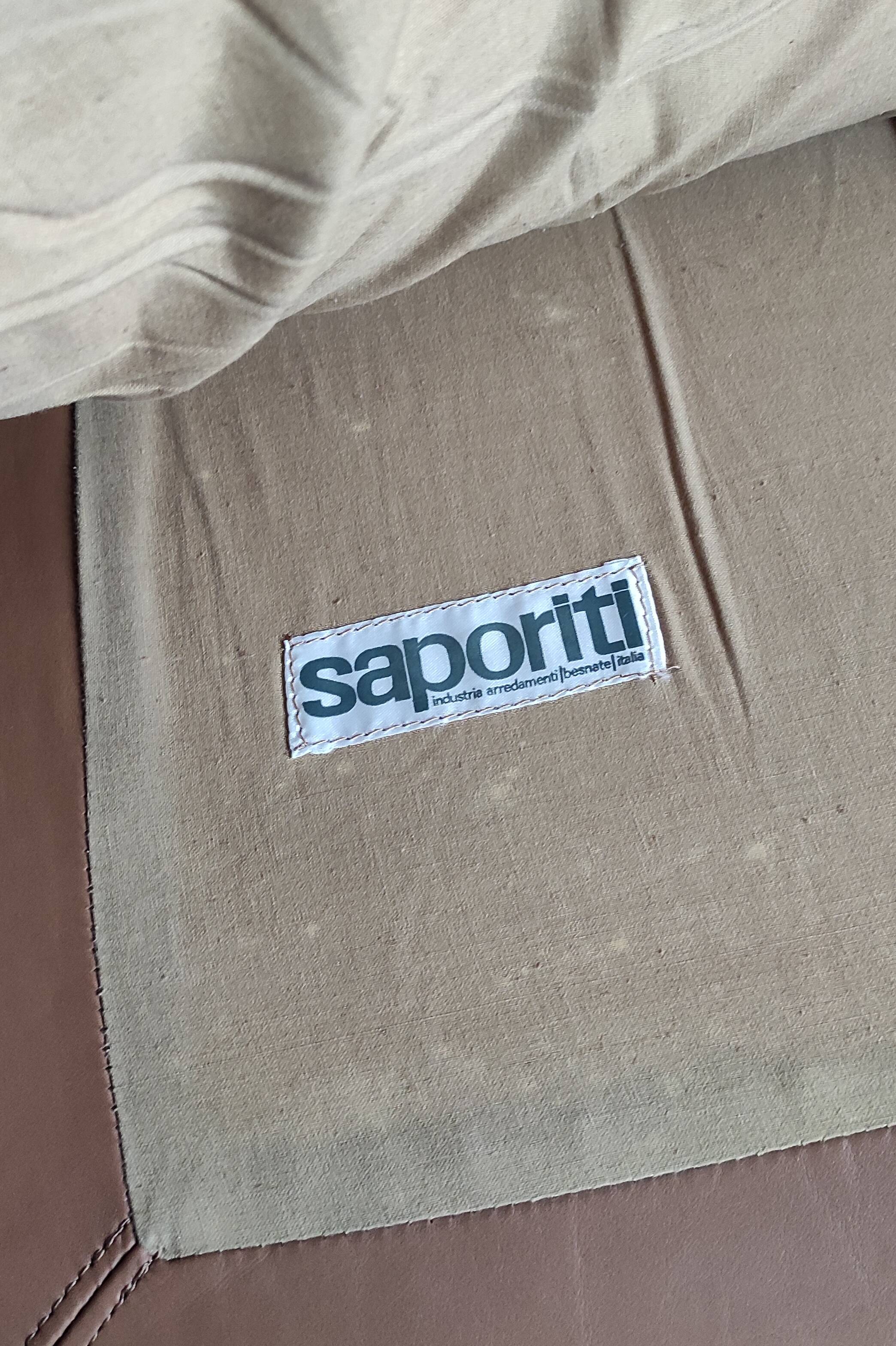 Saporiti Armchair and Ottoman Set