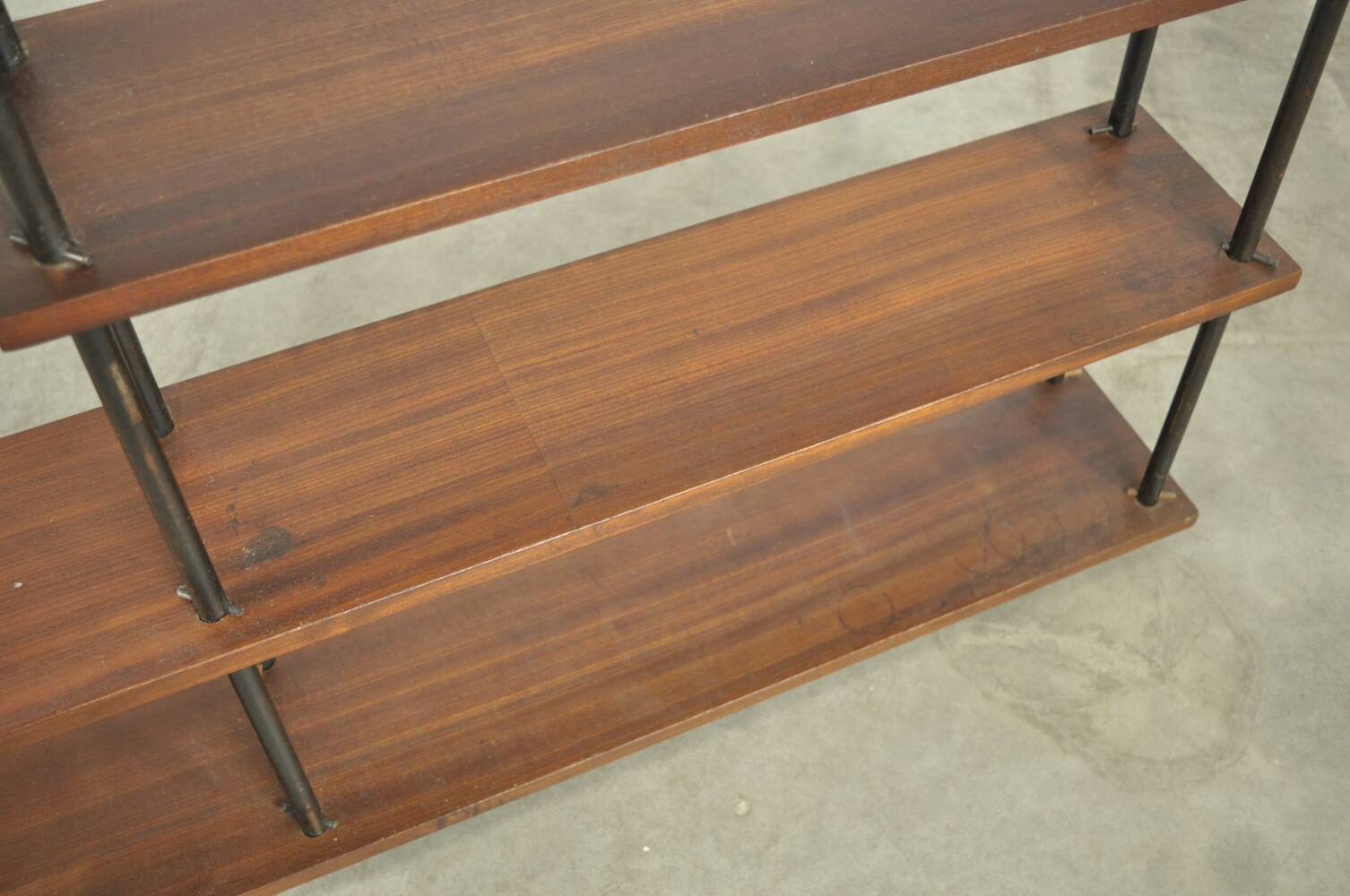 Étagère murale en bois vintage, Pays-Bas 1970