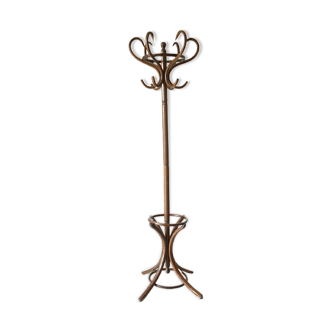 Coat rack parrot wood Baumann 20s