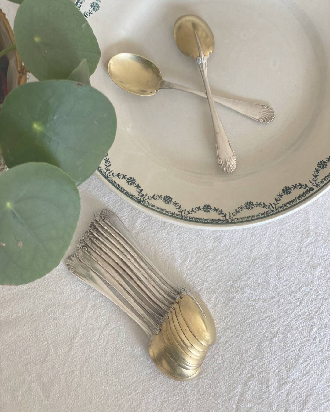 Christofle sorbet spoons (x11)