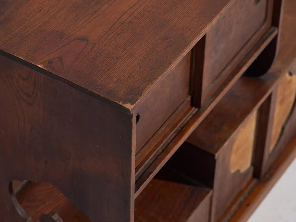 Japanese compact tansu – Meiji period (c.1890-1910) #38