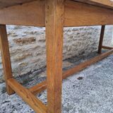 Oak farmhouse table 220 cm