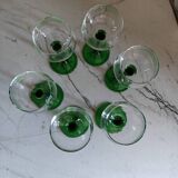 Set of wine glasses