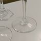 Verres: 1 Saint Louis, 1 Baccarat and 1 Bohème.