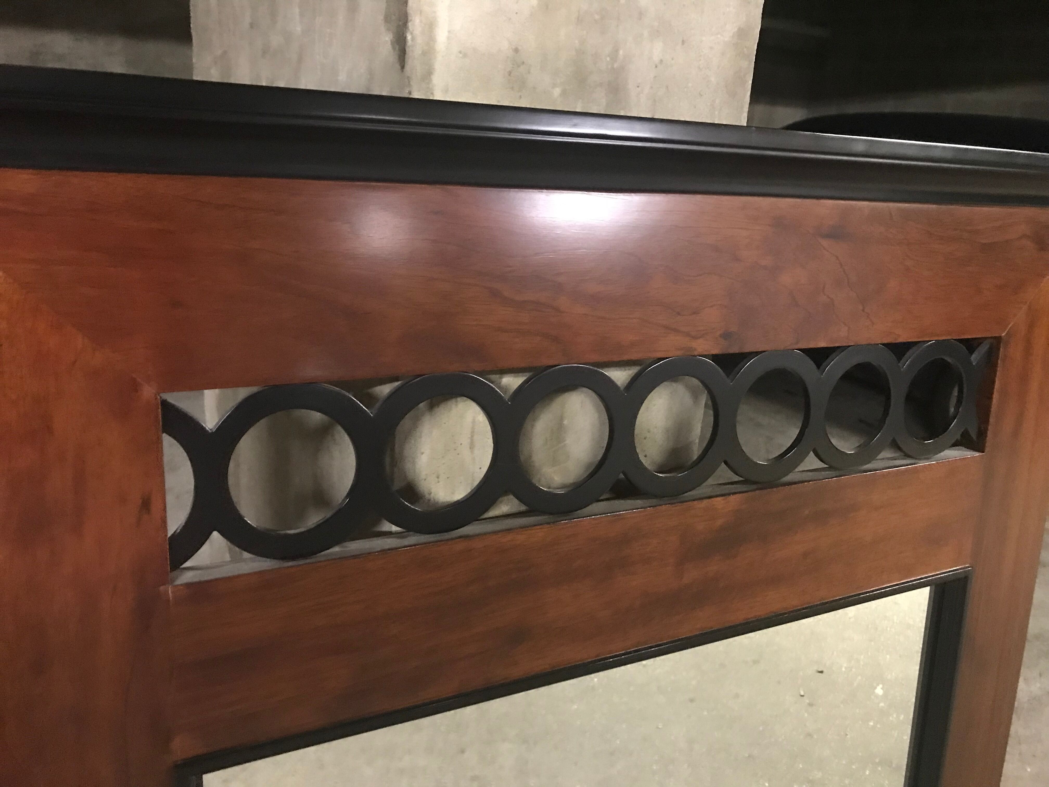 English wood mirror 82x127cm