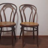 Pair of Thonet bistro chairs
