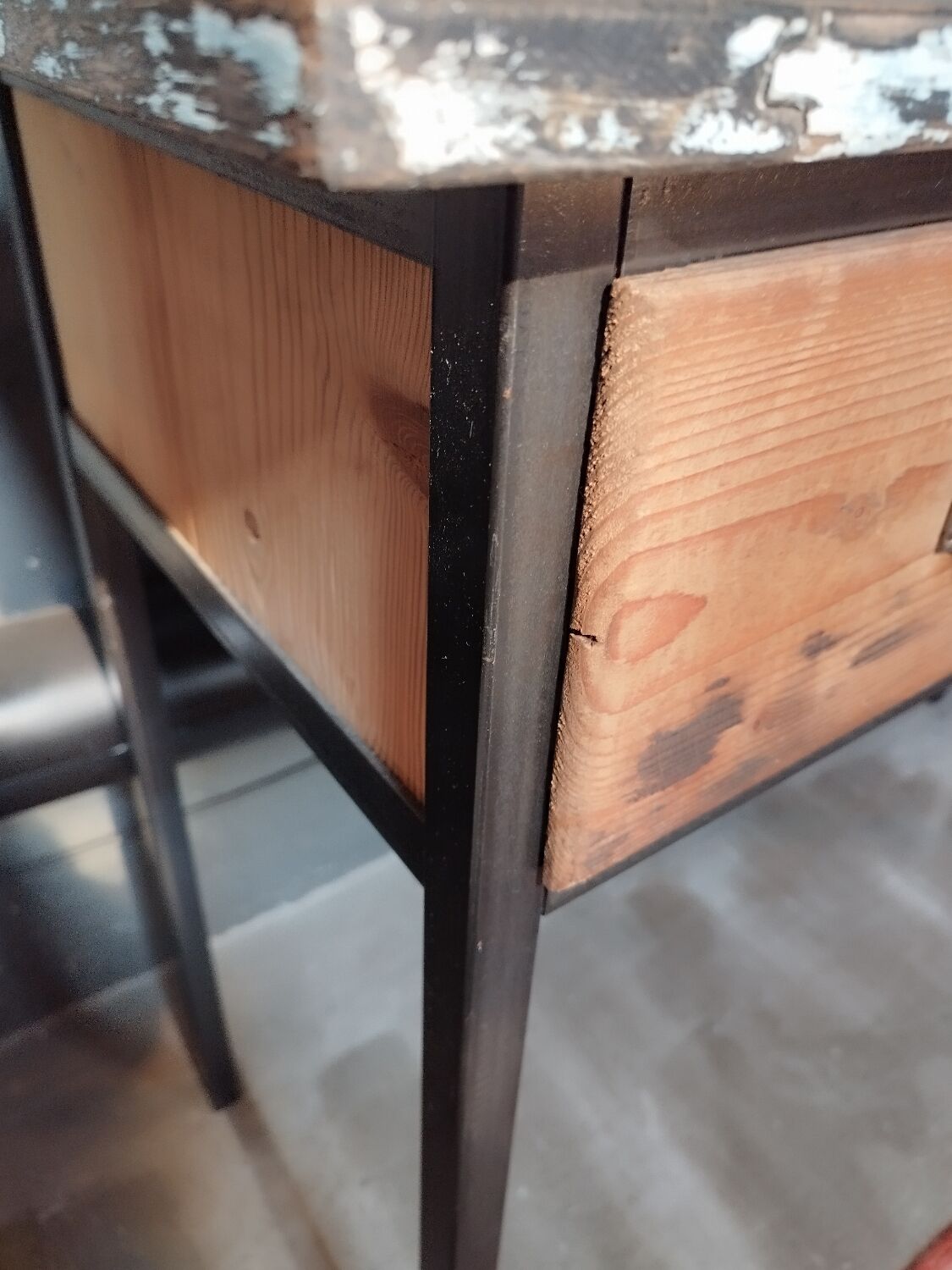 Console indus three drawers