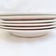 Orange and blue deep plates HBCM and St Amand