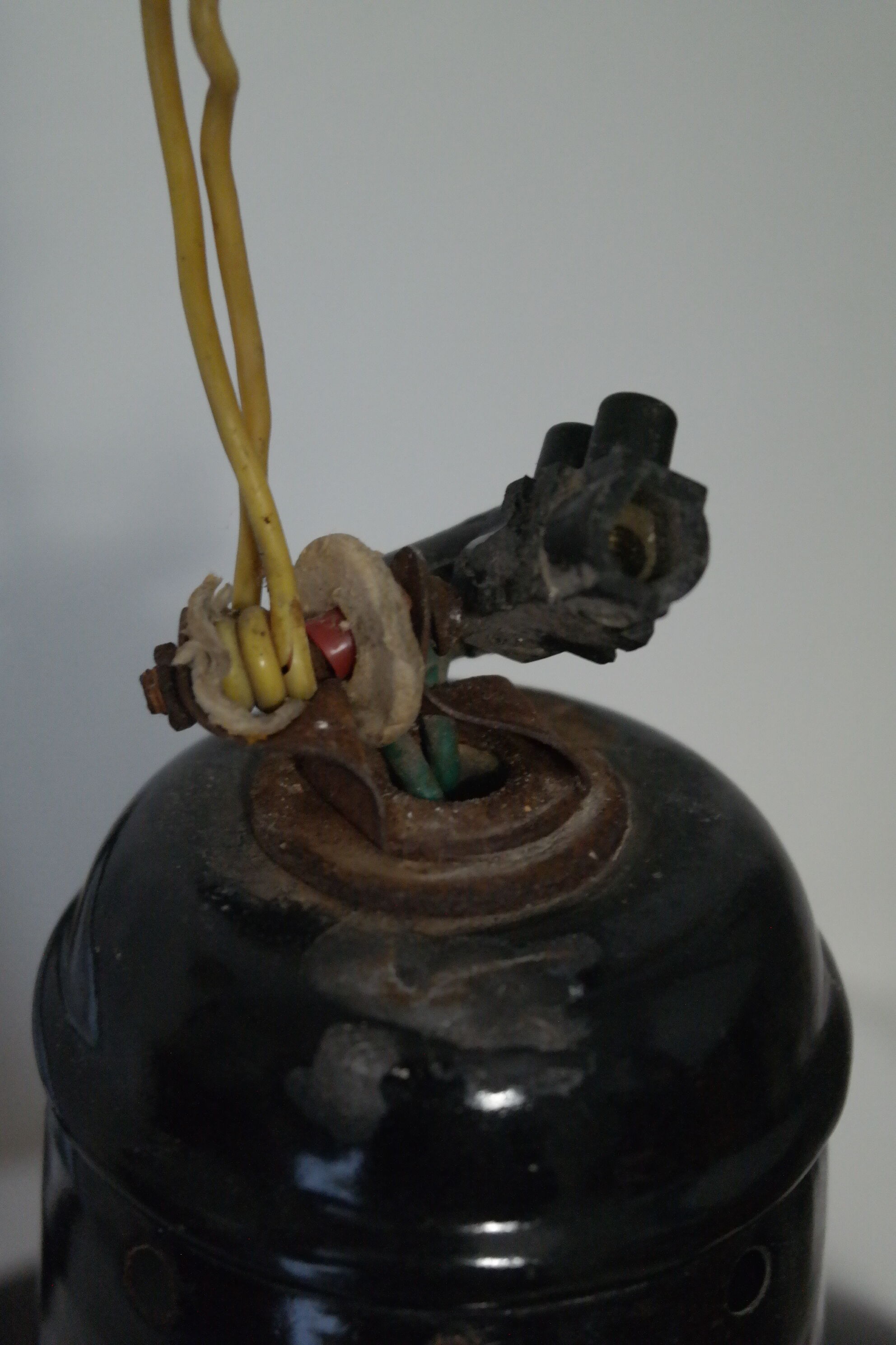 Industrial black bowl suspension