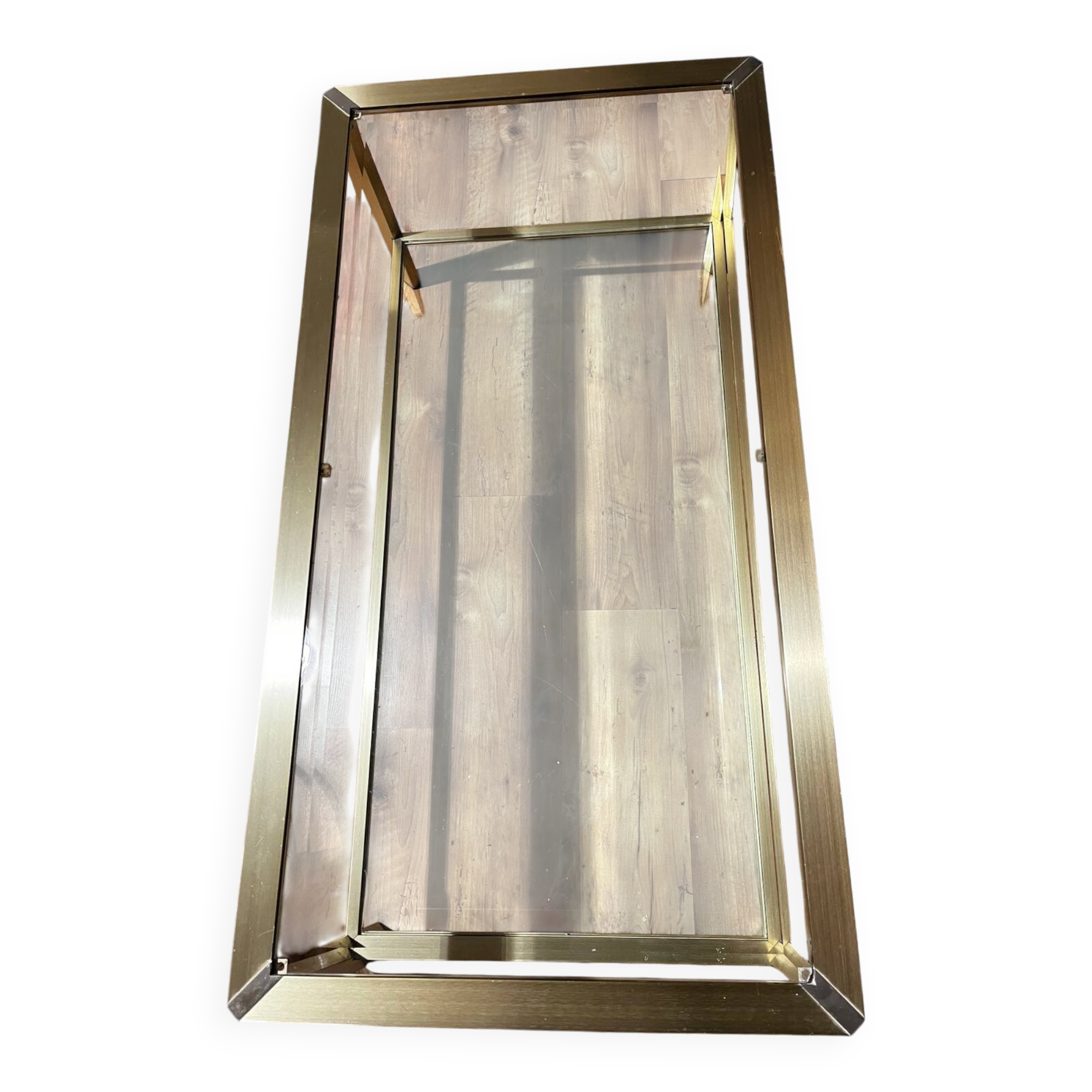 Glass coffee table Pierre Vandel