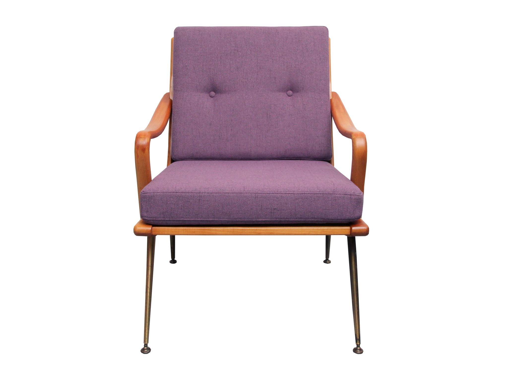 Fauteuil violet 1950