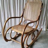 Fauteuil à bascule vintage