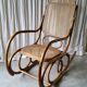 Fauteuil à bascule vintage