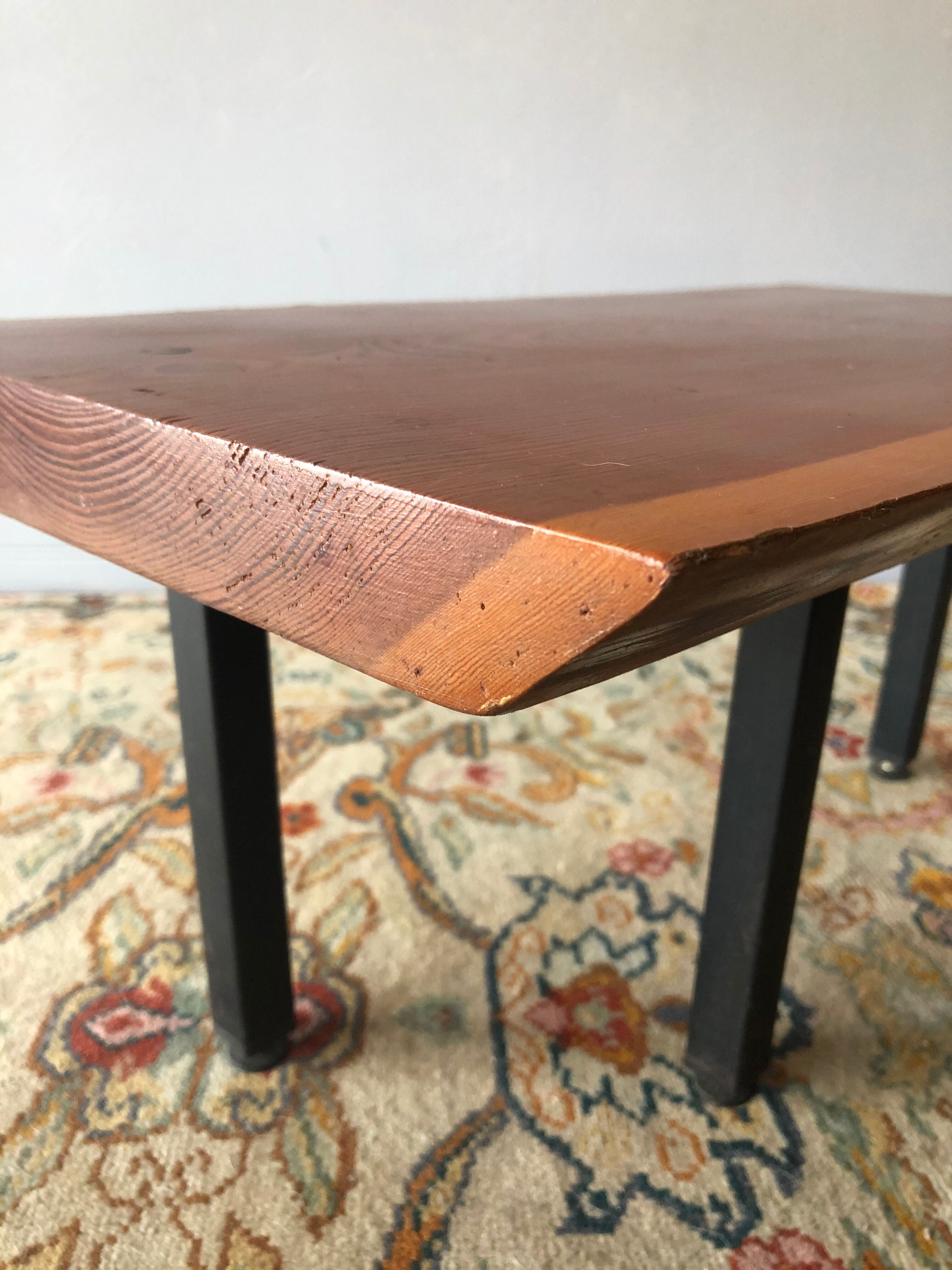 Solid wooden coffee table