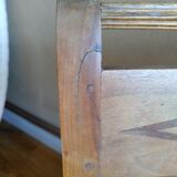Fauteuil paillé de style directoire
