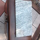 Two-door oak bedside table / 50s/60s