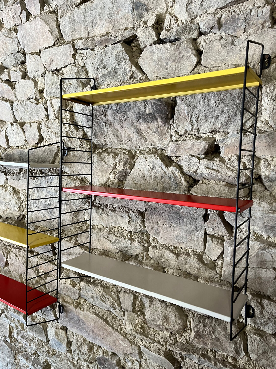 Pair of Tomado Holland pocket shelves by Adriaan Dekker